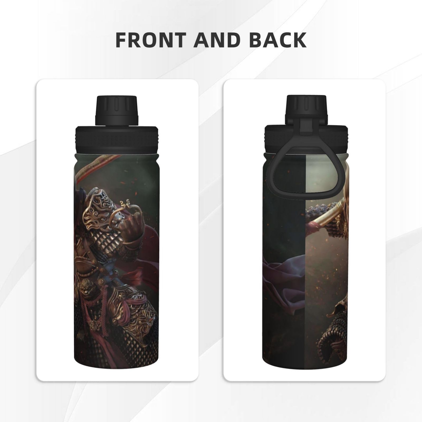 新品 黑神话 悟空 ペプシ限定 ひょうたん型 サーモス水筒 黒色 500ml Amazon | Black Myth Wukong 黒神話:悟空 水筒 真空断熱